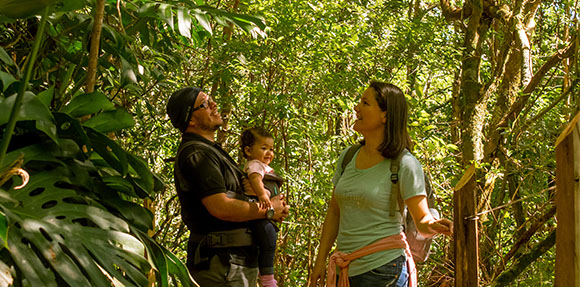 HIking in Costa Rica