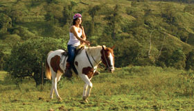 Cabalgatas en Costa Rica